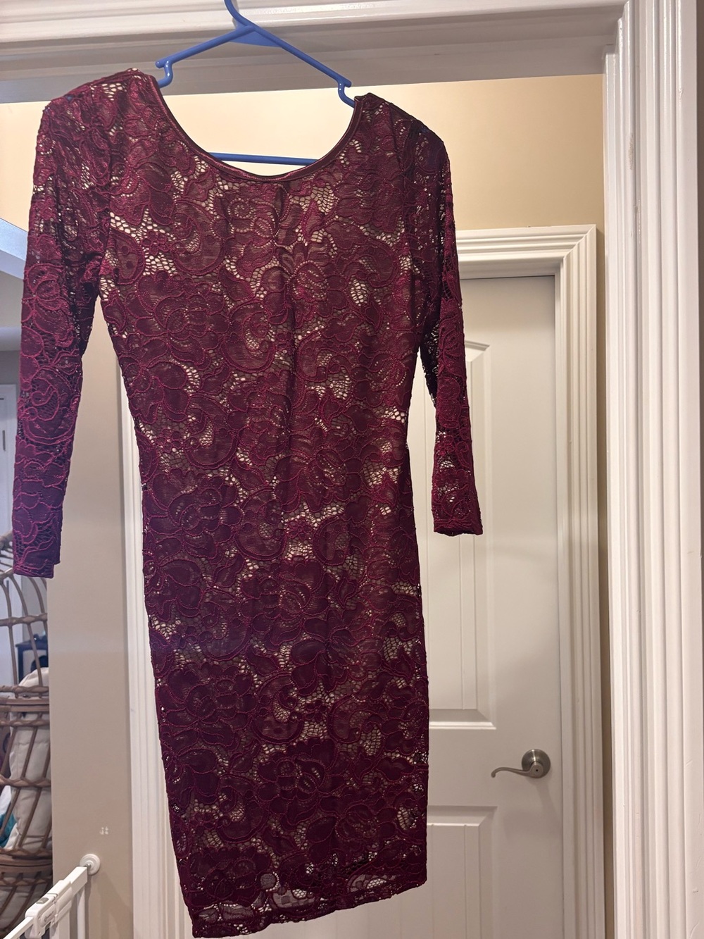 Formal Burgundy Dress